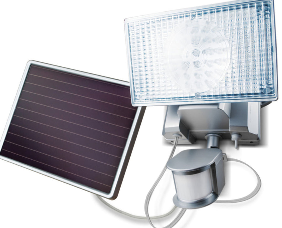 MAXSA 150-LED Solar-Powered Security Floodlight