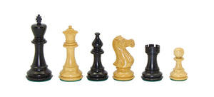Classic Style Chess Set, Double Weighted Chess Pieces, Maple Board